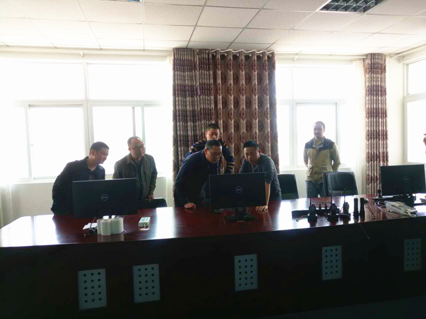 旌陽(yáng)區(qū)委常委、高新區(qū)黨工委書記謝坤到天元城市生活污水處理廠調(diào)研