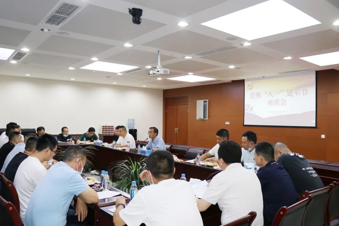鐵血丹心鑄軍魂 忠誠擔(dān)當(dāng)促發(fā)展 以優(yōu)異成績向黨的二十大獻禮——德陽發(fā)展集團召開慶?！鞍艘弧苯ㄜ姽?jié)座談會